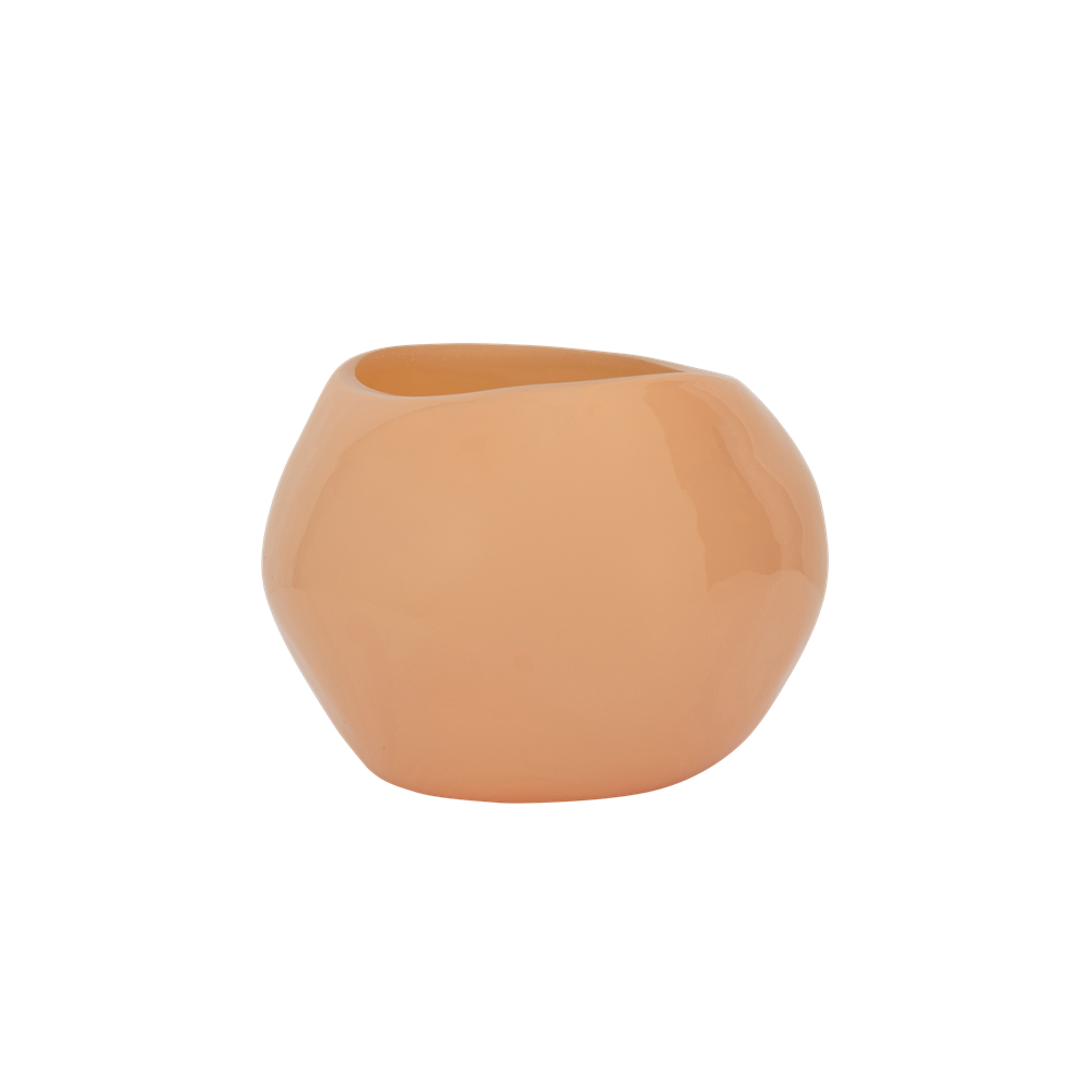 ?UNC- Candle Holder Candy Apricot Nectar