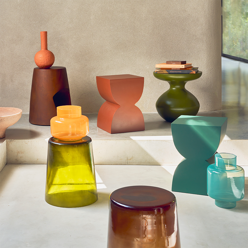  UNC- Side Table Corvo Rustic Brown