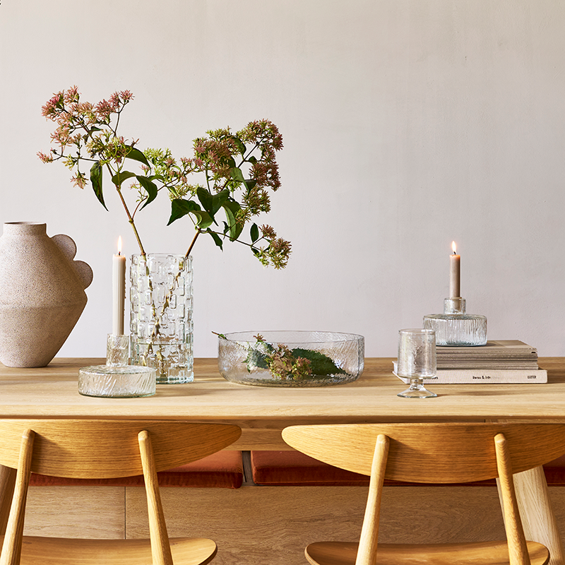 UNC- Candle Holder SOLVI - d.15cm