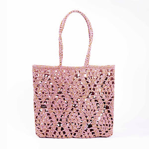 ANOUK Pink Gold - Crochet Basket