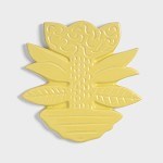 KLEVERING Trivet blume yellow