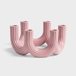 KLEVERING-Candle holder churros pink