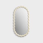 KLEVERING-Mirror zigzag off white