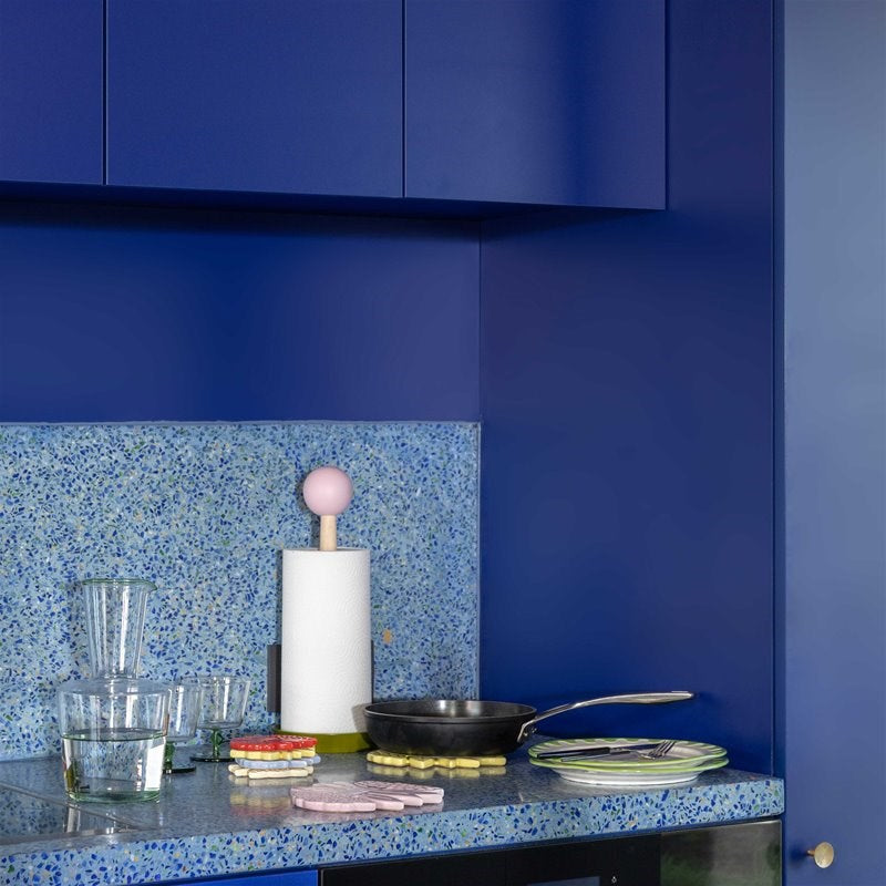 KLEVERING Paper towel holder halma pink