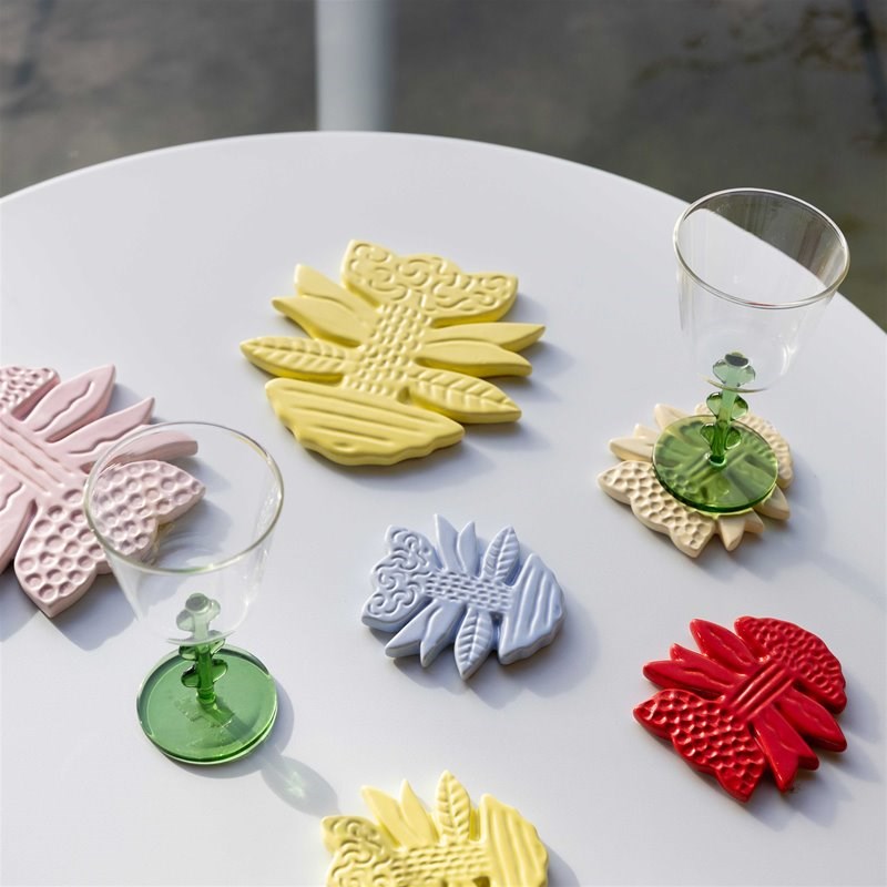KLEVERING Trivet blume yellow