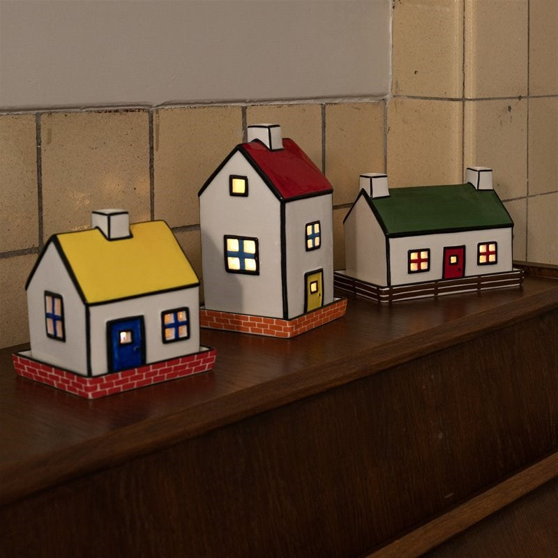 KLEVERING - Tealight Red HAINES townhouse