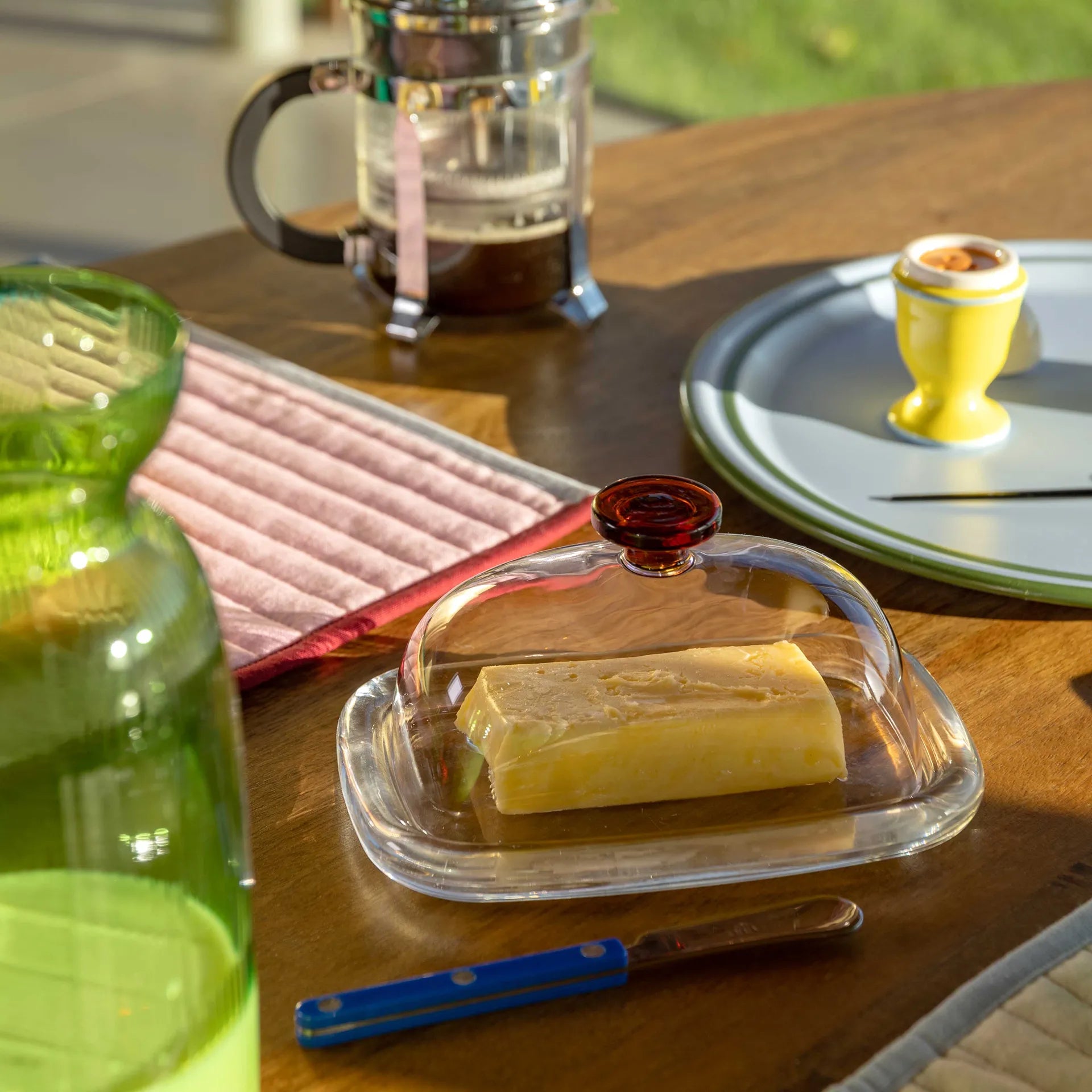 KLEVERING Butter dish cantine pink