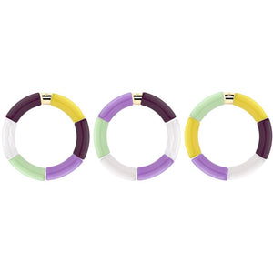 PARABAYA-JACARANDA Bangle-Set of 3