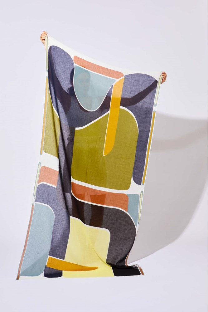 KHAKI SCARF MOUVEMENT /S23