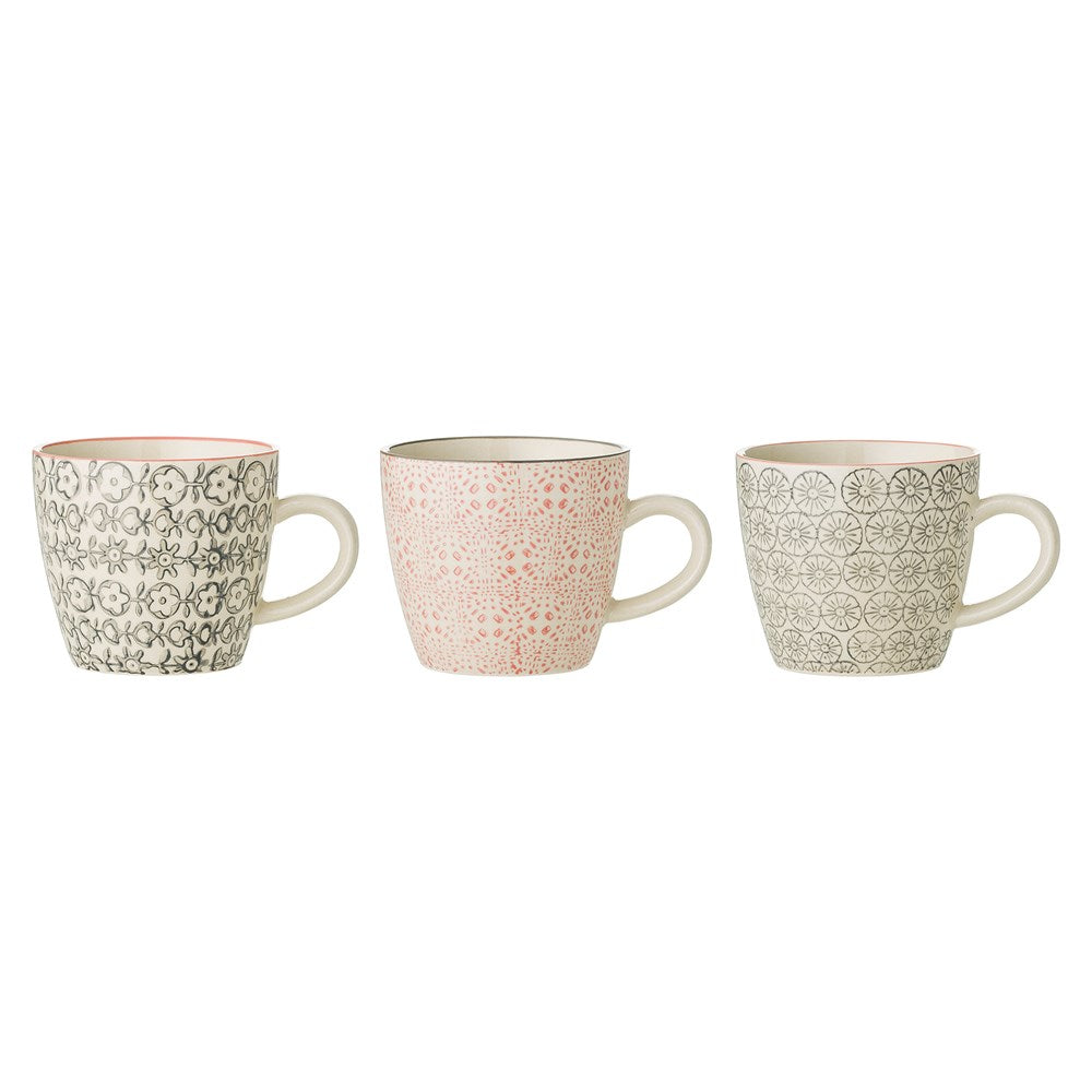 BLOOMINGVILLE-Cécile Cup, Rose, Stoneware