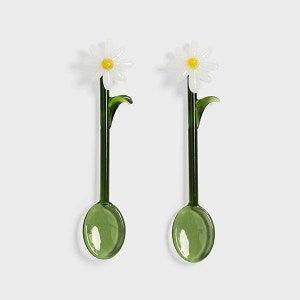 KLEVERING-Spoon flora white set of 2