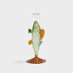 KLEVERING-Candle holder fish green