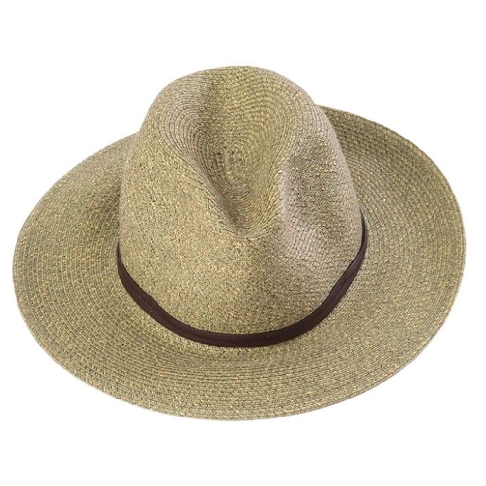 TRAVAUX EN COURS - Borsalino hat leather strap Army