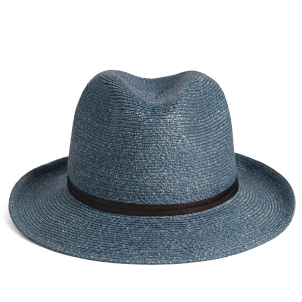 TRAVAUX EN COURS - Borsalino hat with leather strap