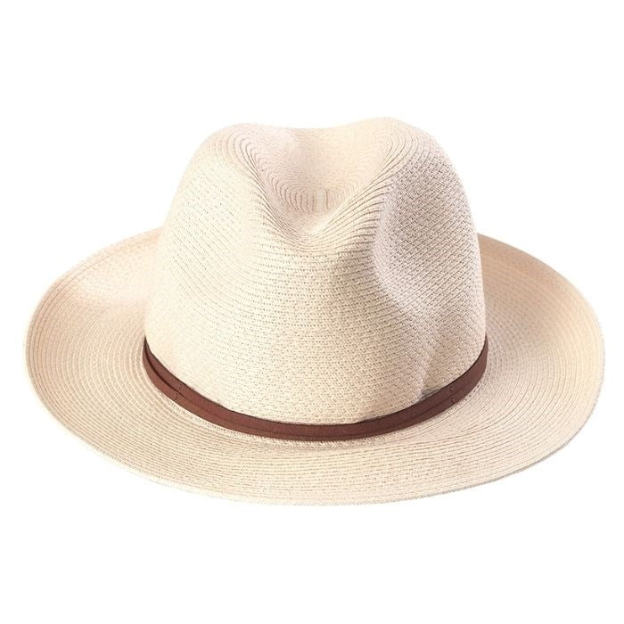 TRAVAUX EN COURS - Borsalino hat leather strap Powder Pink