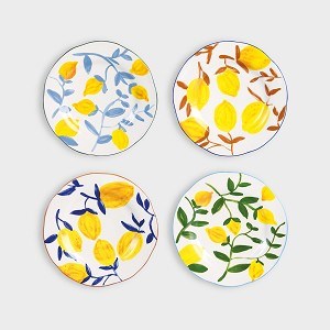 KLEVERING-Plate lemon twig set of 4