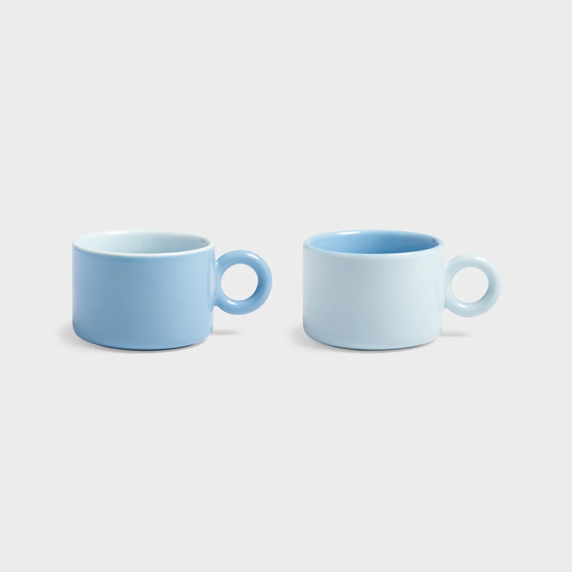 KLEVERING-Mug chiquito blue set of 2