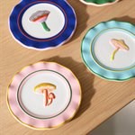 KLEVERING-Plate magic mushroom set of 4