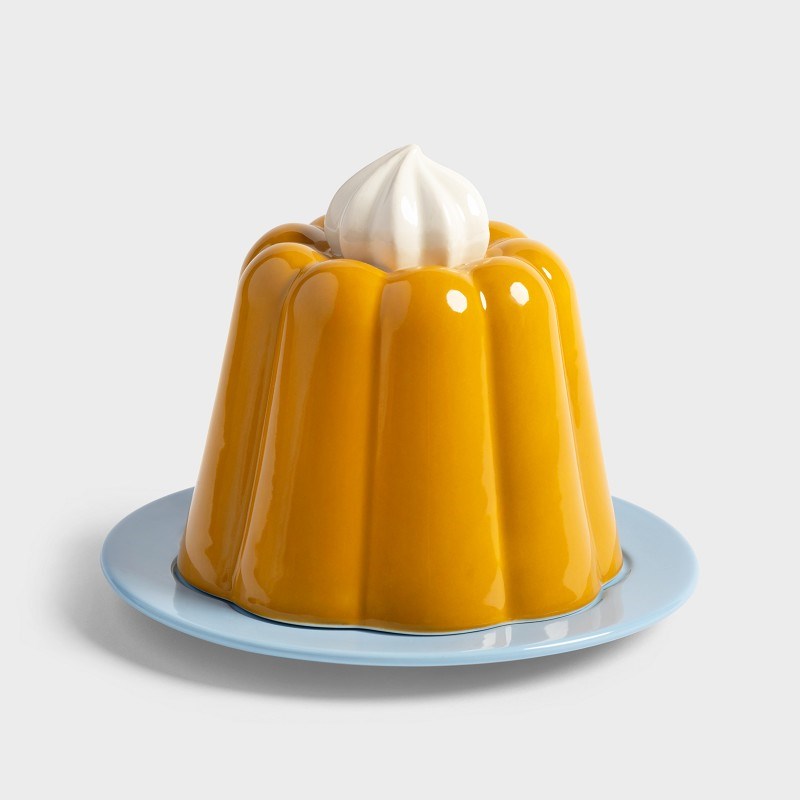 KLEVERING-Cloche pudding yellow