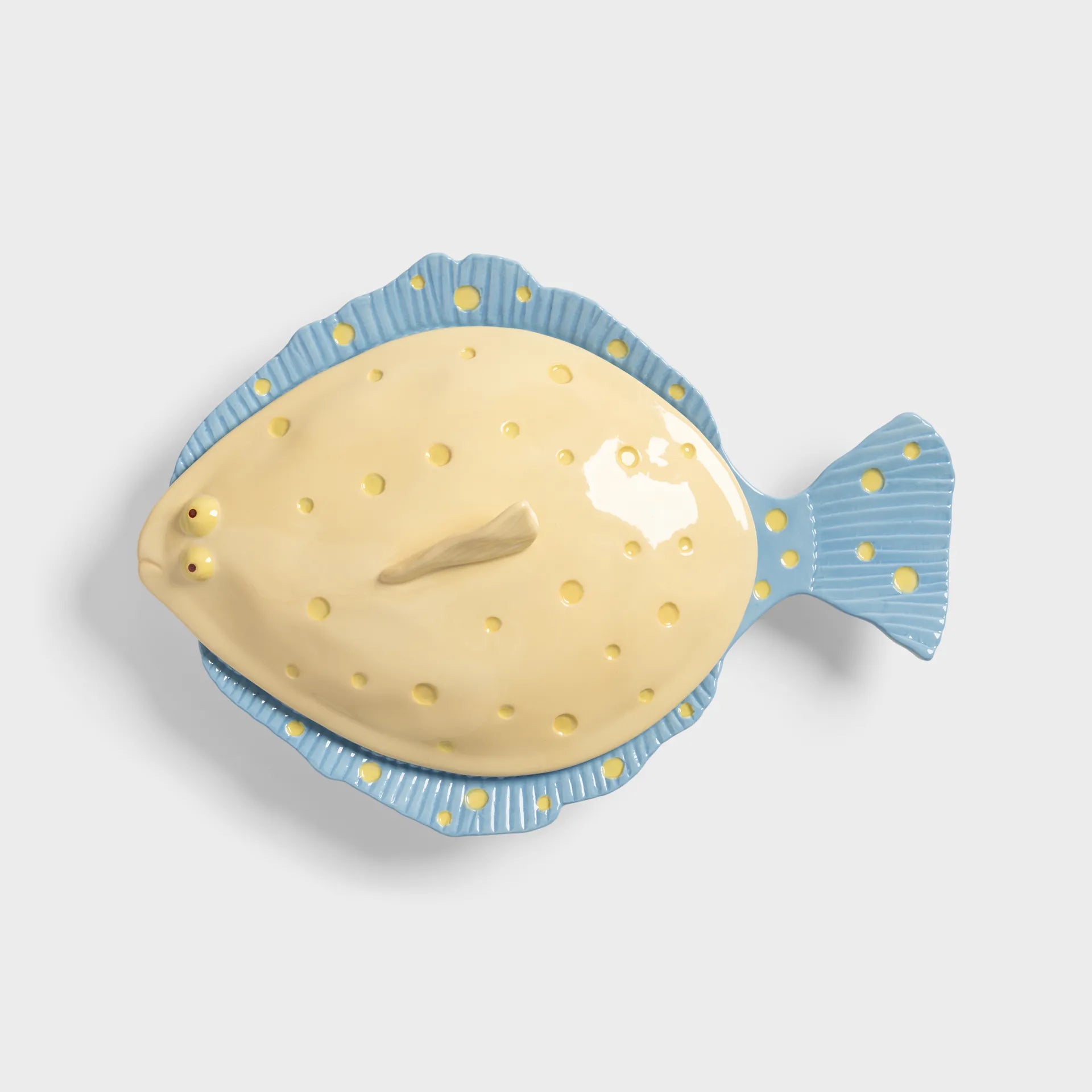 KLEVERING Tureen plaice yellow