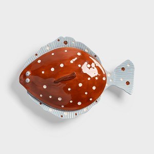 KLEVERING Tureen plaice brown