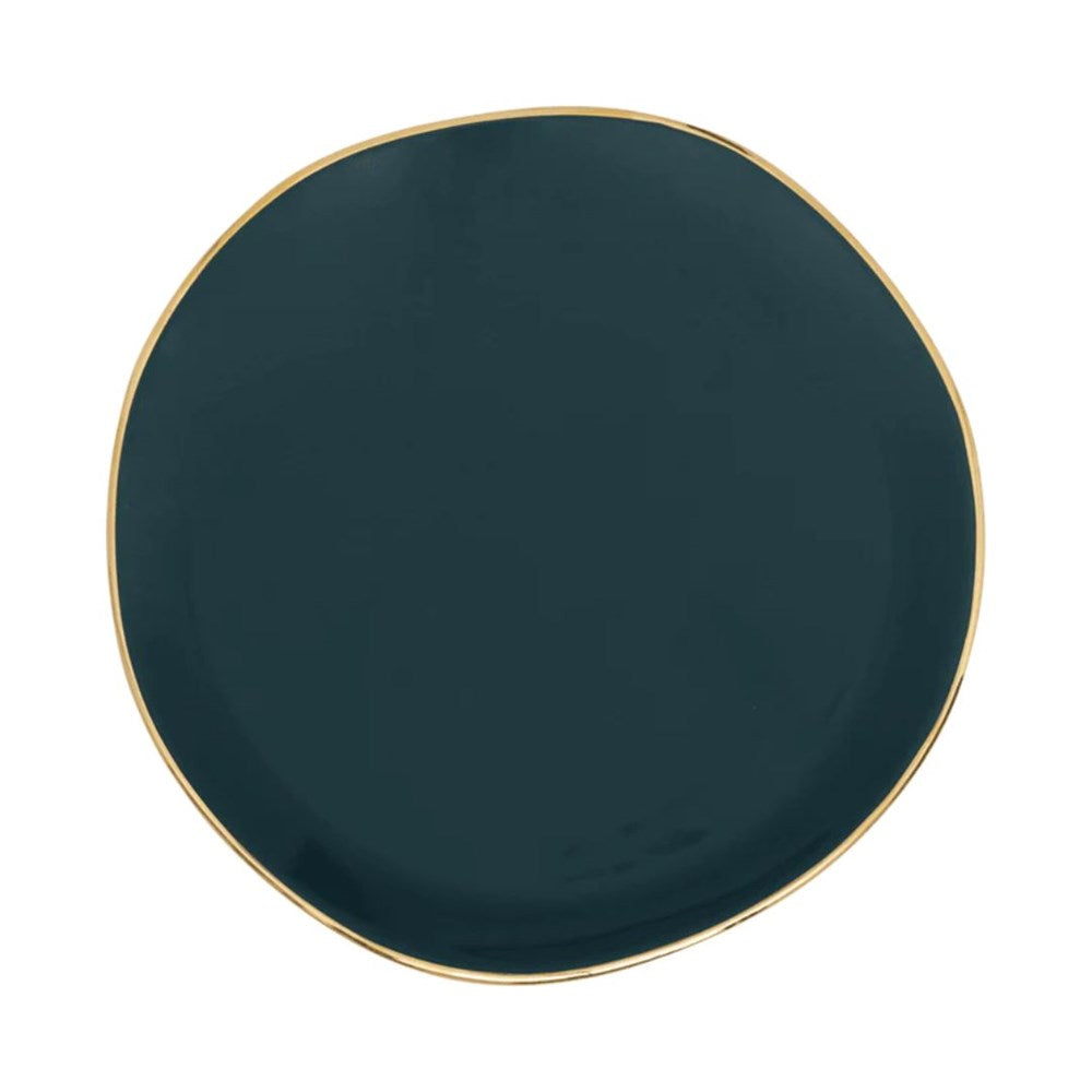 UNC-Good Morning Plate Blue Green, Ø17 cm