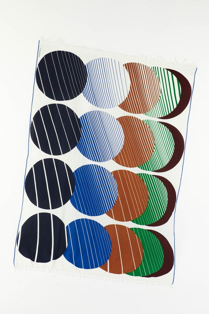 305-BLUE CINETIQUE XXL BEACH TOWEL- S24