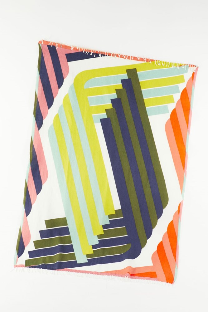 306-ORCHID ALTO BEACH TOWEL- S24