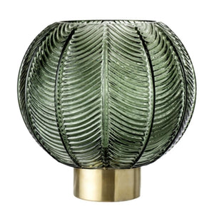 BLOOMINGVILLE-Klaus Vase, Green, Glass