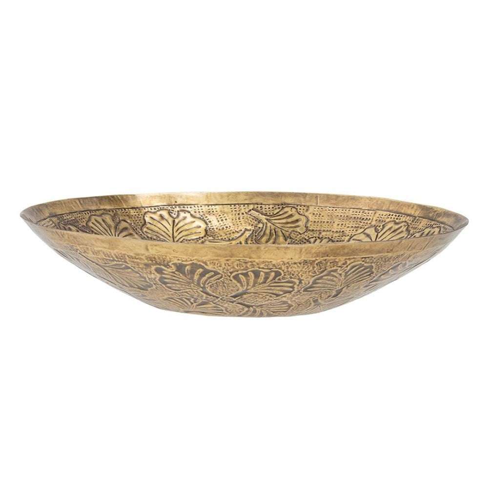 BLOOMINGVILLE -Deniz Tray, Gold, Aluminum