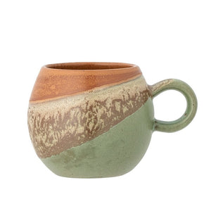 BLOOMINGVILLE-Paula Cup, Green, Stoneware