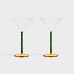 KLEVERING-Coupe perle green set of 2