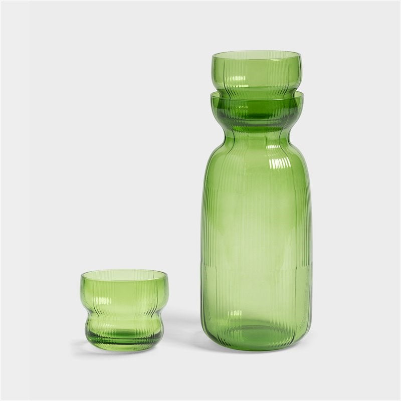 KLEVERING Glass circus green set of 4