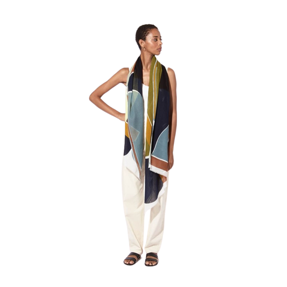 KHAKI SCARF MOUVEMENT /S23