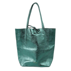 MAISON FANLI - Large Tote METALLIC GREEN