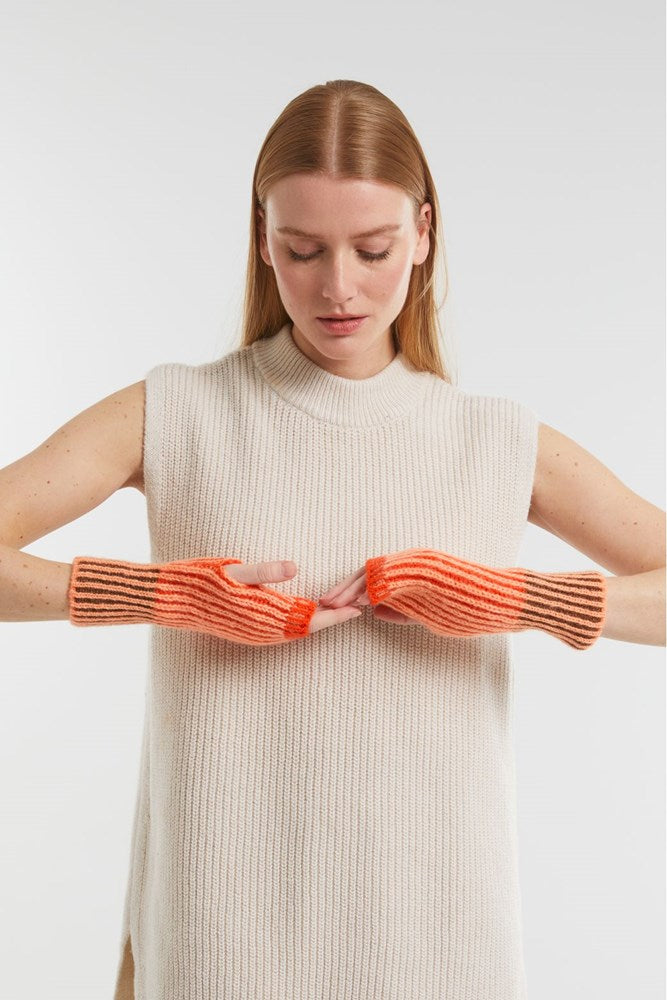MITTENS ALFRED ORANGE -W25