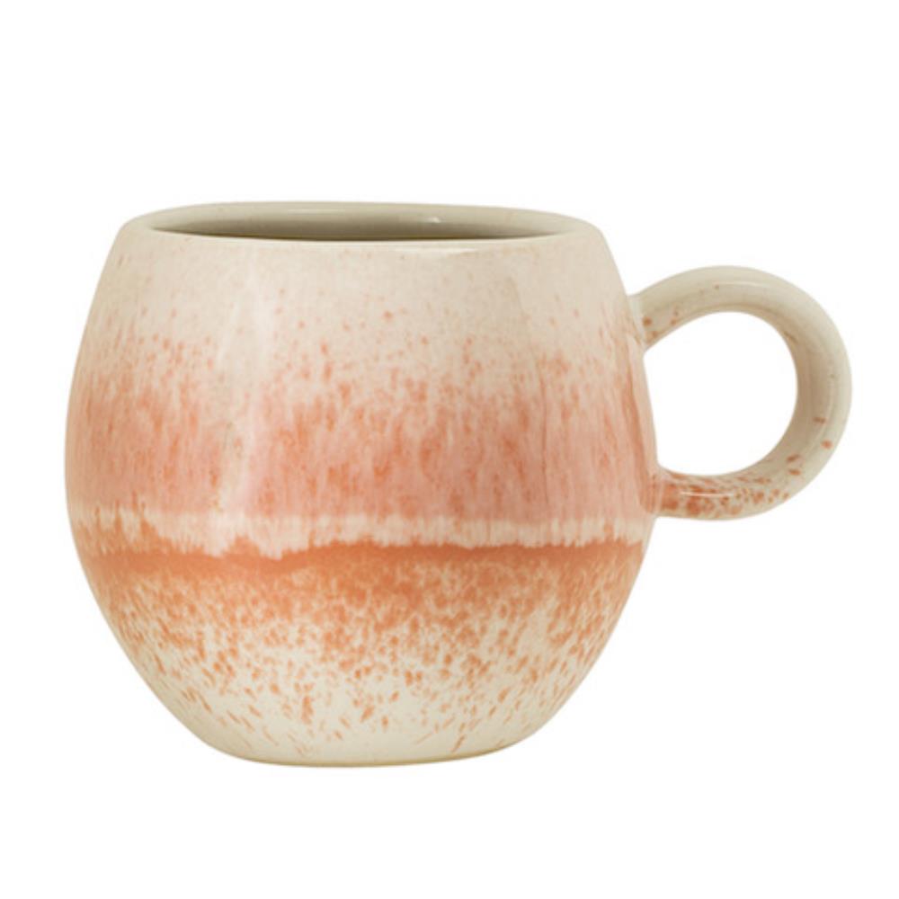 Bloomingville-Paula Cup, Orange, Stoneware