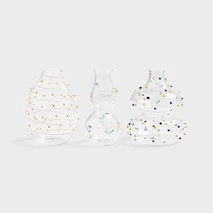 KLEVERING-Vase craft Glass - 6 assorted