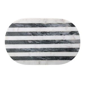 BLOOMINGVILLE-Rosario Cutting Board, White, Marble