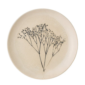 BLOOMINGVILLE-Bea Plate, Nature, Stoneware