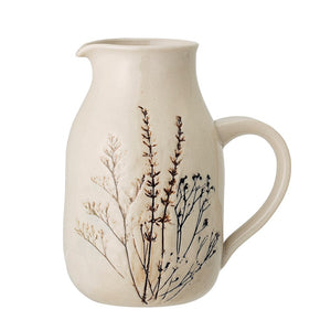 BLOOMINGVILLE-Bea Jug, Nature, Stoneware