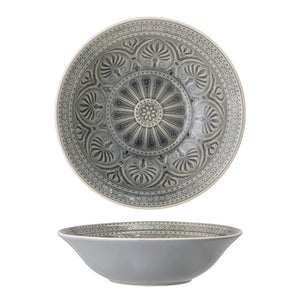 BLOOMINGVILLE - Rani Serving Bowl, Grey