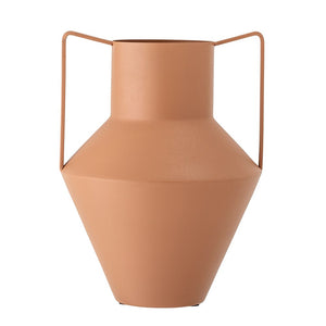 BLOOMINGVILLE-Iola Vase, Brown, Metal