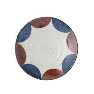 Creative Collection-Camellia Plate, Blue, Porcelain