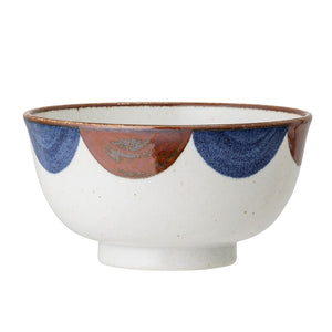 Creative Collection-Camellia Bowl, Blue, Porcelain