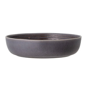 BLOOMINGVILLE-Raben Serving Bowl, Grey, Stoneware