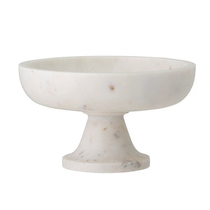 BLOOMINGVILLE-Eris Bowl, White, Marble