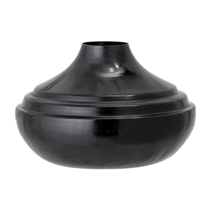 BLOOMINGVILLE-Mari Vase, Black, Metal