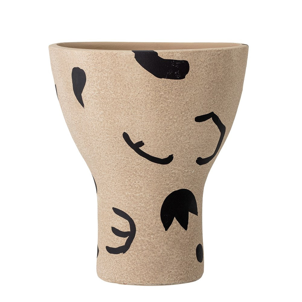 BLOOMINGVILLE-Nans Deco Vase, Nature, Terracotta