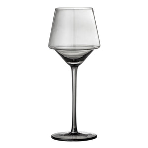 BLOOMINGVILLE-Yvette Wine Glass, Grey - Set of 4